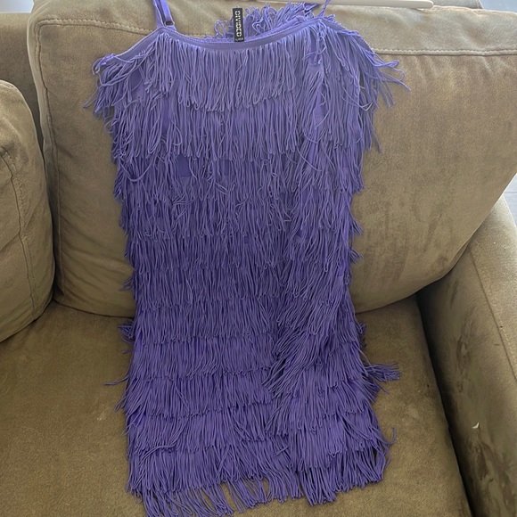 Divided Dresses & Skirts - Periwinkle flapper dress